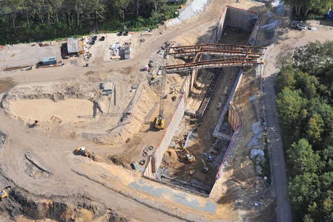 10- Desy Gel&auml;nde - Baugrube f&uuml;r European XFEL