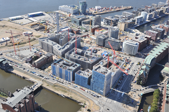 6- Hafencity Hamburg - Baustelle &Uuml;bersee Quartier