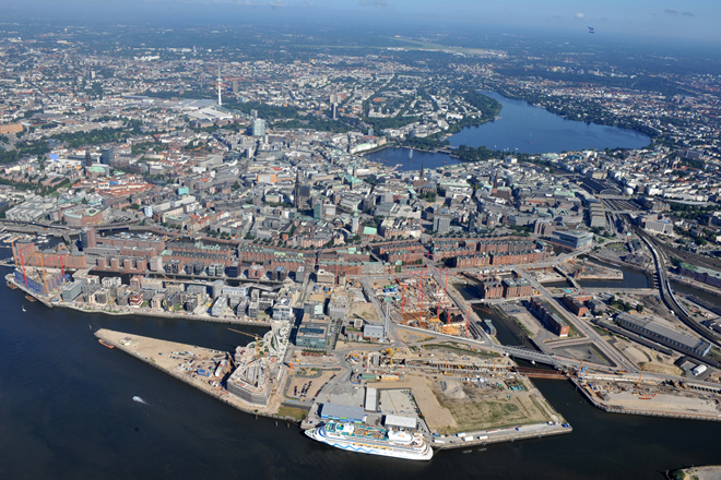7- Panorama Hafencity - Alster Hamburg