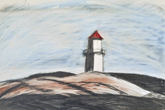 3- Kleines Leuchtfeuer auf Sandviksholm