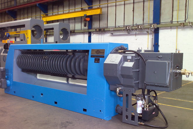 4- Schneckenpresse - geöffnet