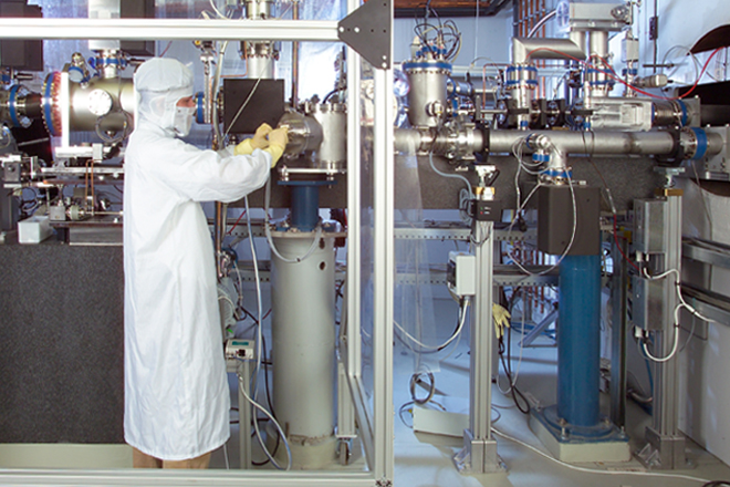 11- Desy - Beamline am Flashbeschleuniger