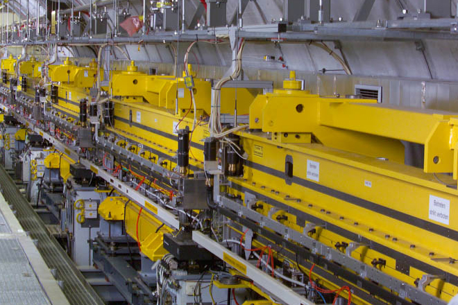 8- Desy - Undulatoren im Flashbeschleuniger